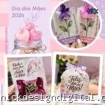 Printables completo + imagens e fundos - Dia das Mães 2026 (Telma Contel)