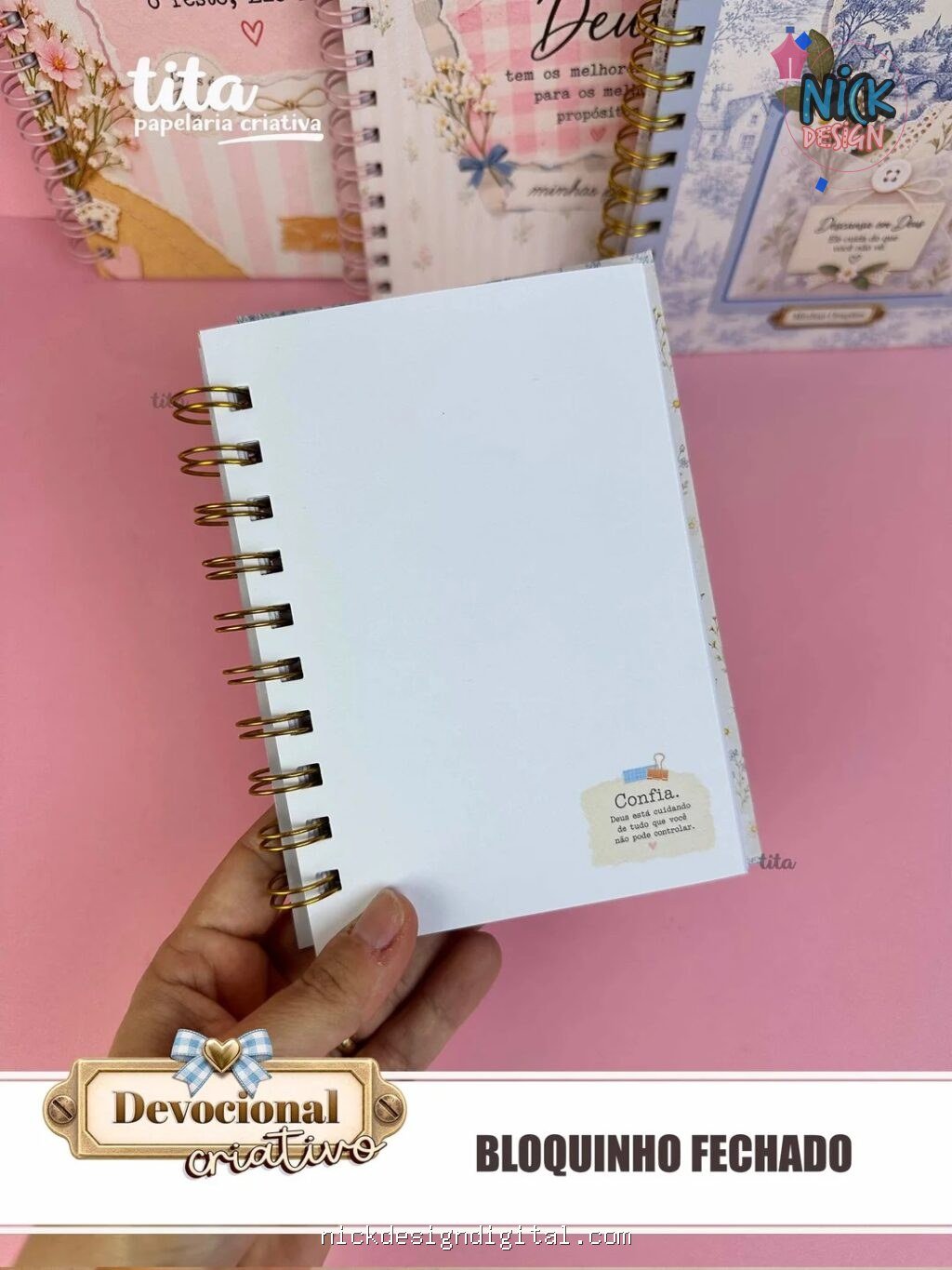 Devocional Criativo - Combo Encadernação (Tita) - Imagem 6