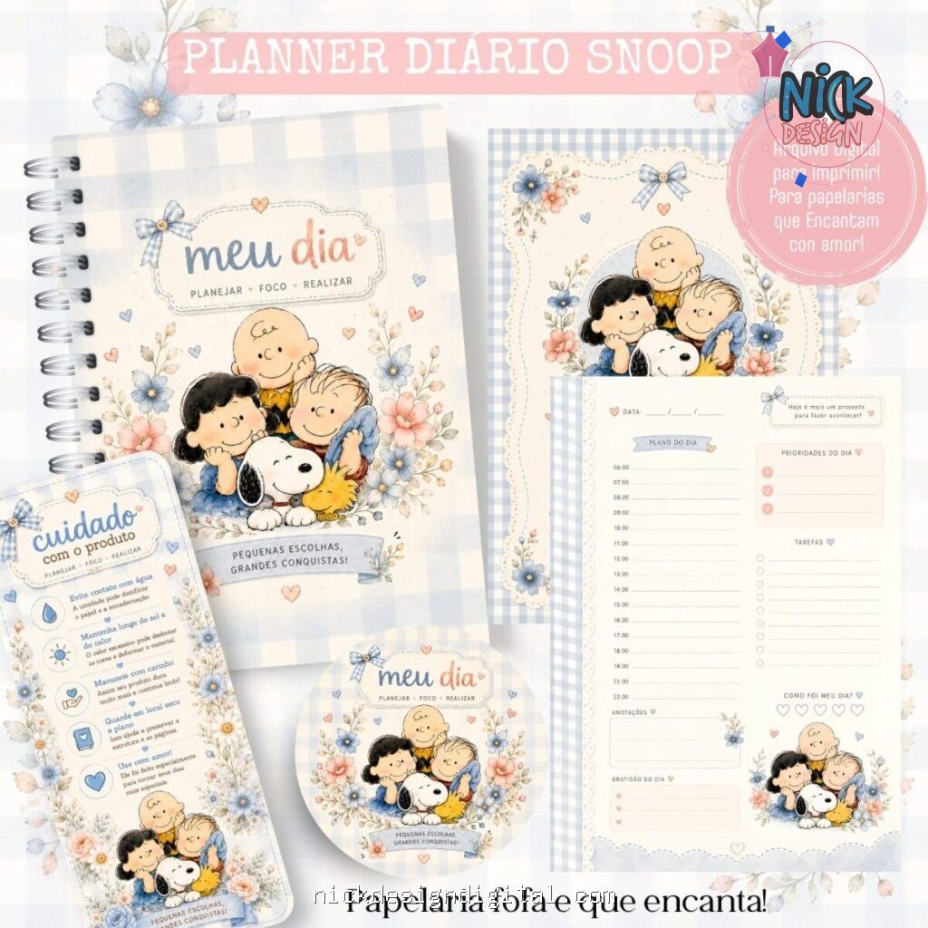Plano Diário - Snoop - Imagem 1