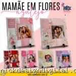 Mamãe em Flores - Artes Azulejos