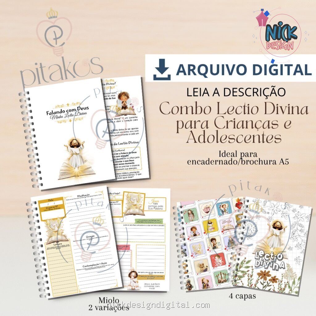 Lectio Divina para Crianças e Adolescentes (Pitakos)