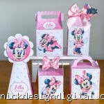 Minnie Rosa - Kit Festa Pronta