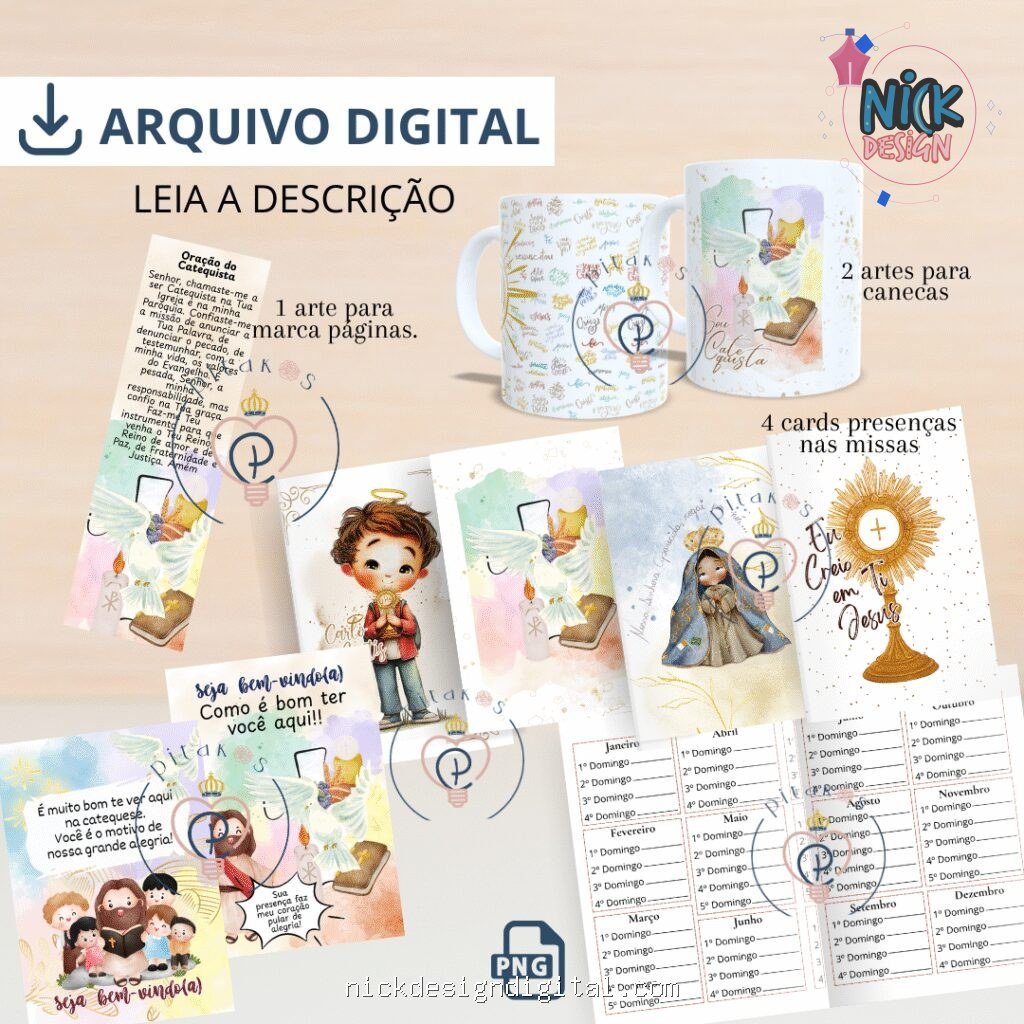 MP – Agenda da(o) Catequista 2026 (Pitakos) - Imagem 2