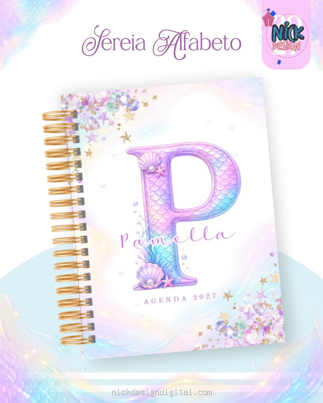 Sereia Alfabeto – Coleção BIG 2027 (Pamella)
