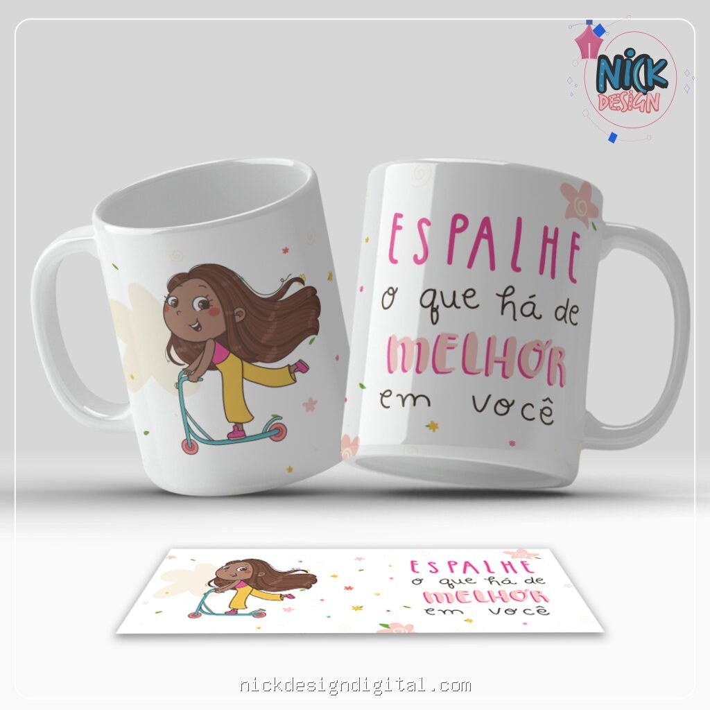 Frases Motivacionais ilustrado - Artes Canecas - Imagem 4