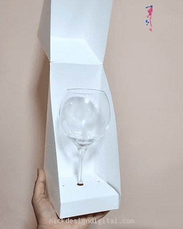 Caixa Bolo na Taça