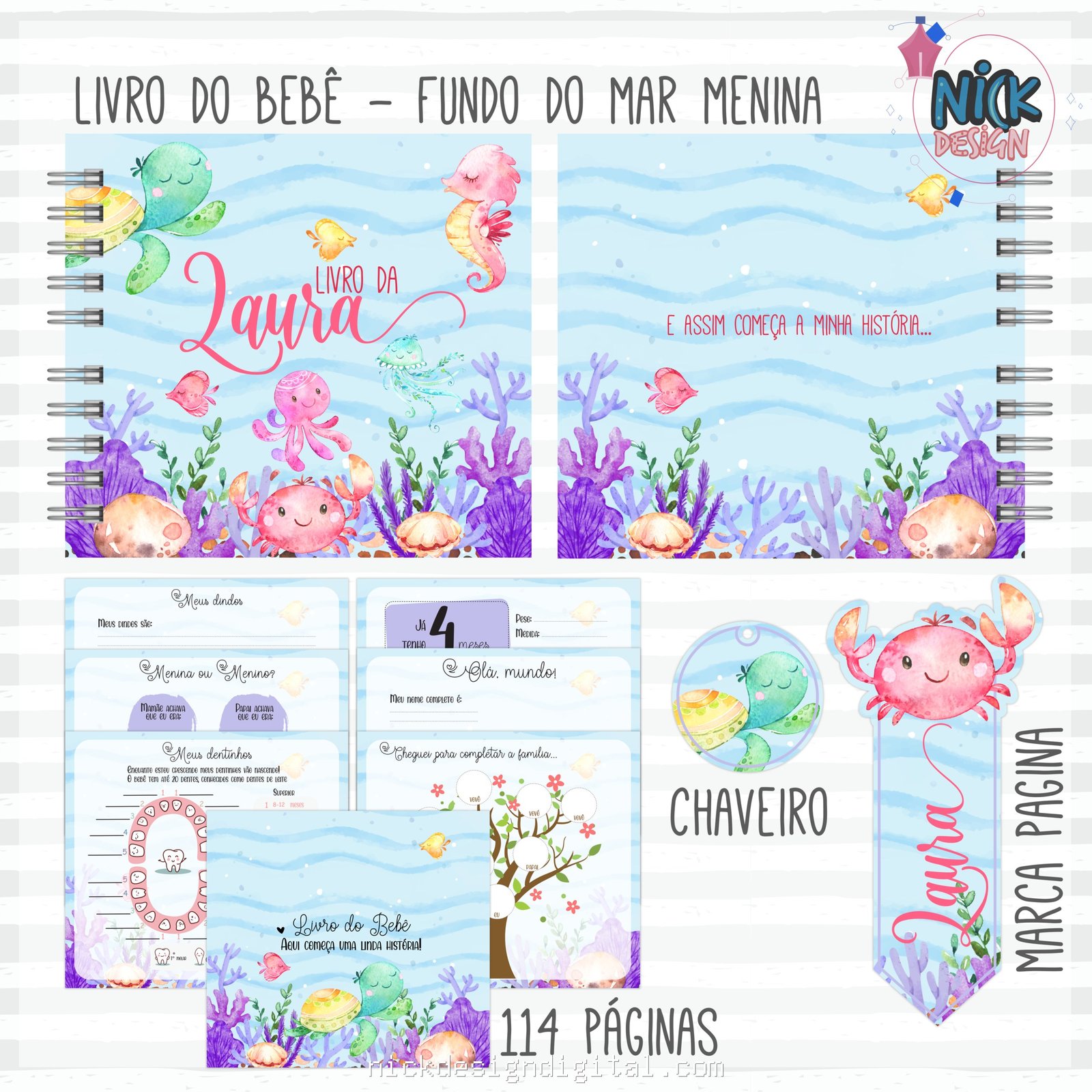 Fundo do Mar - Menina – Coletiva 1