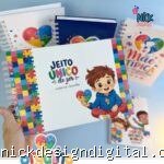 Orgulho Autista - Caderno de Desenho (Tita)