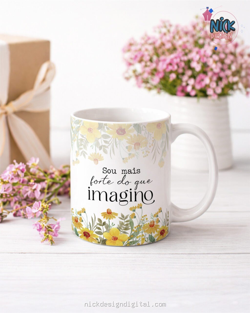 Frases Florescer - Artes para Caneca - Imagem 17