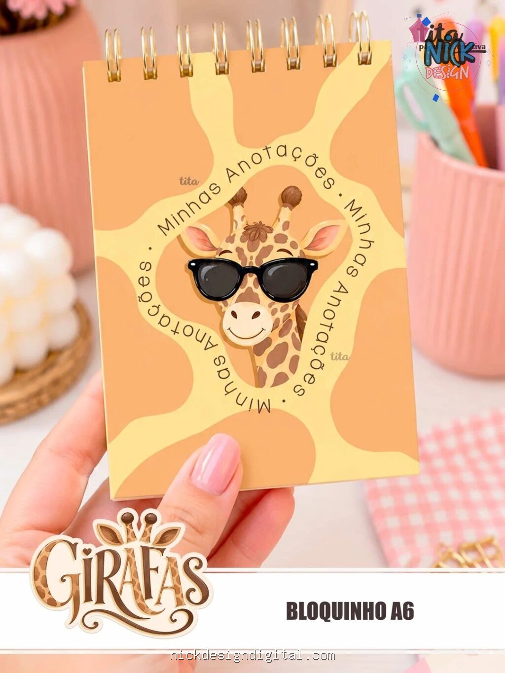 Girafas - Combo Encadernação - Imagem 5