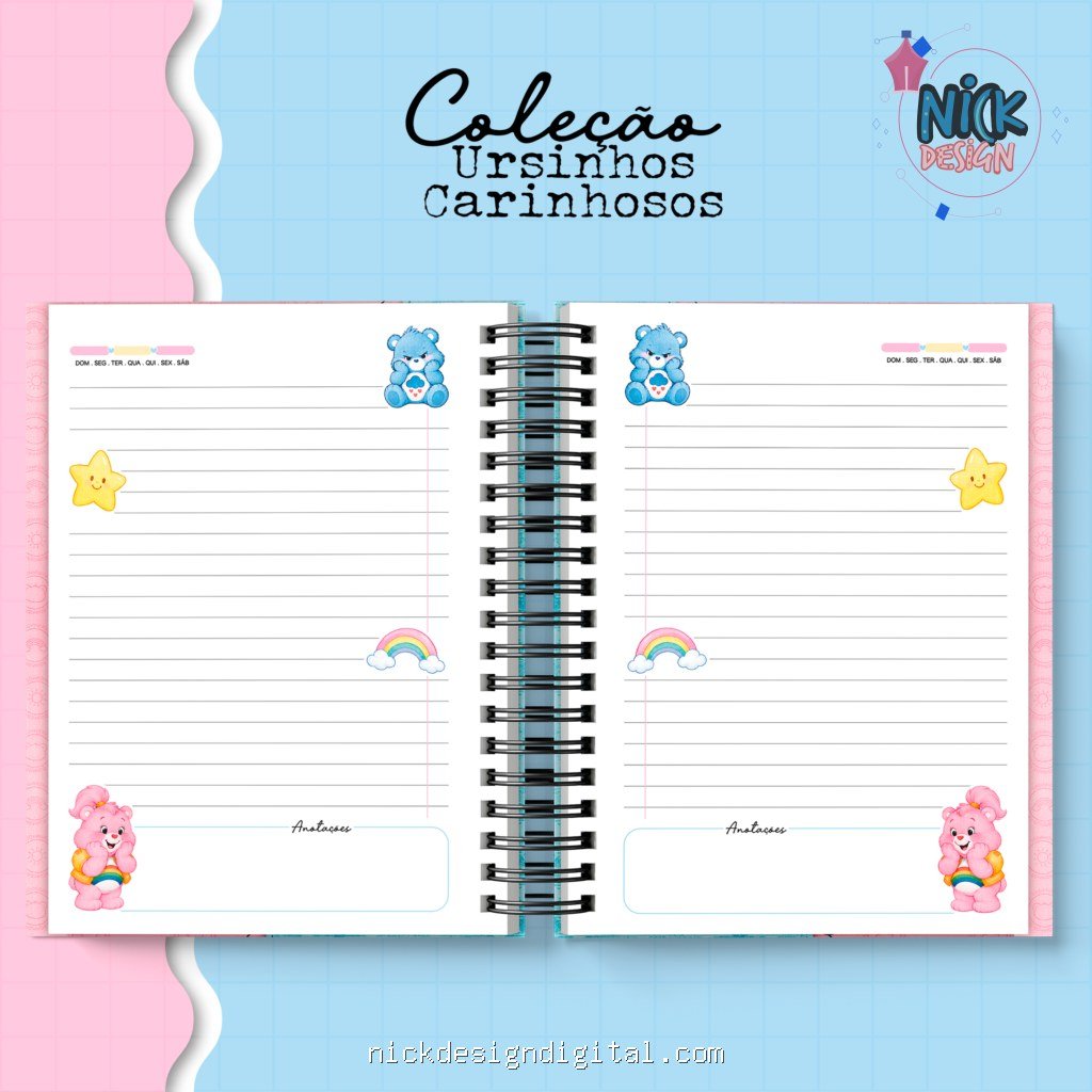 Coleção Ursinho Carinhosos (Metamopaper) - Imagem 5