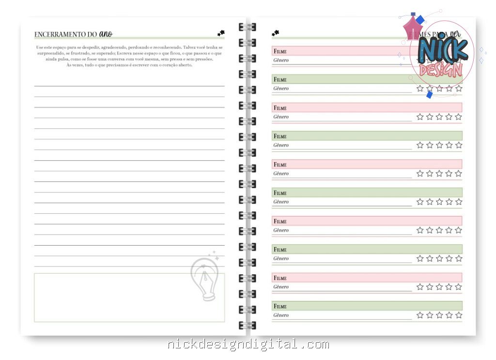 Miolo Planner Spring Permanente (Trilha de Papel) - Imagem 16