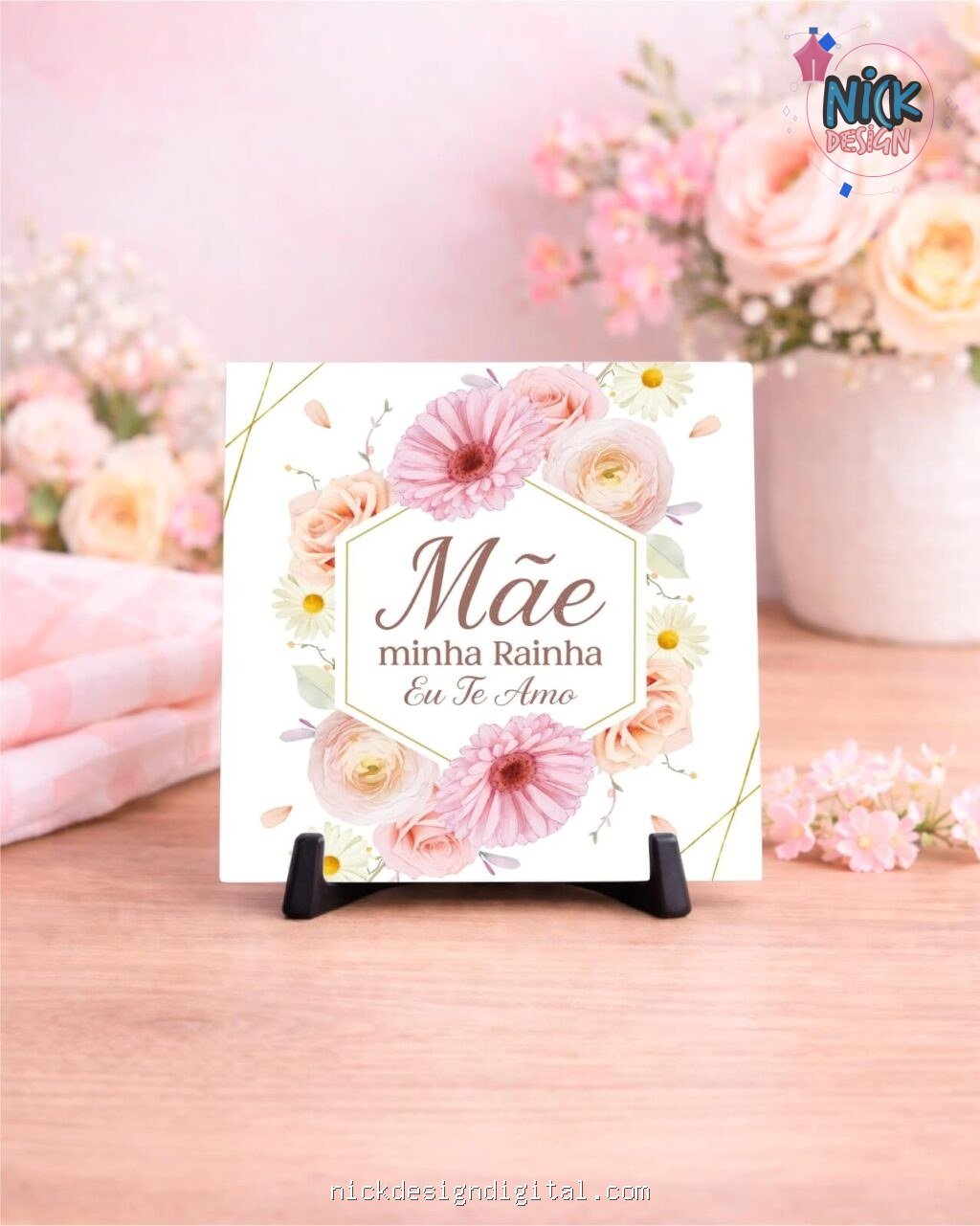 Dia das Mães V7 SEM FOTO - Artes Azulejos - Imagem 1