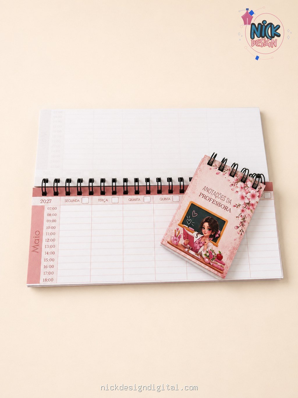 Planner de Mesa da Professora 2027 - Imagem 2