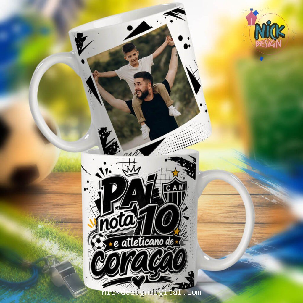 COMBO Pai nota 10 - Artes para Canecas - Imagem 8