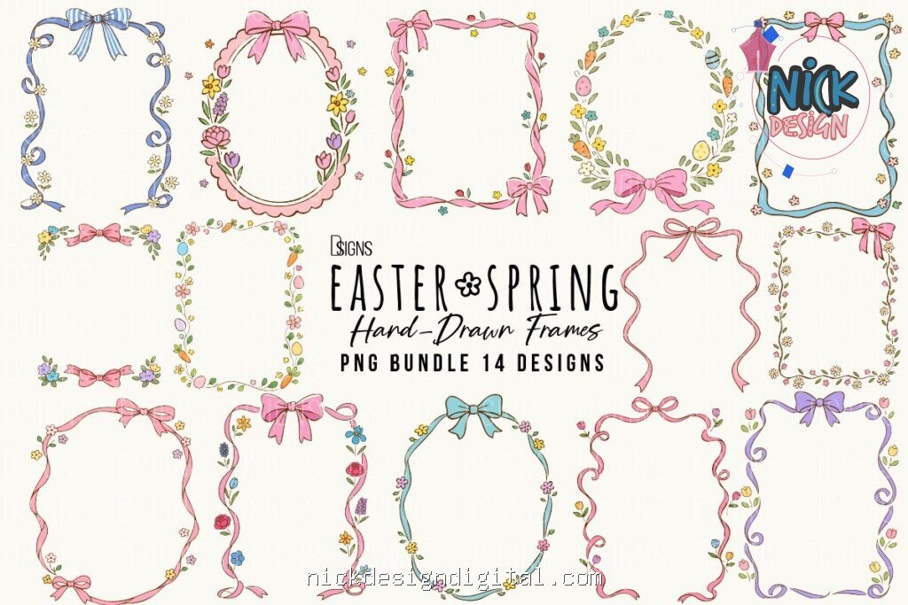 Easter Spring Hand - Imagem 1