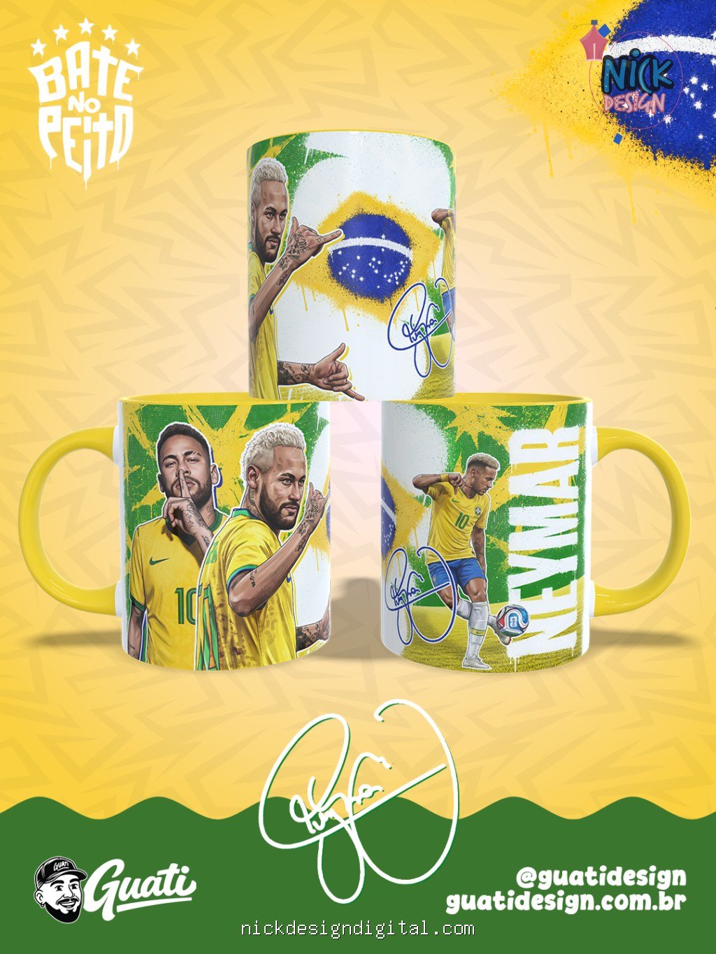 Neymar 2026 | Canecas + Chopp - Imagem 5