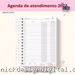 Agendamento Manicure 2027 - Modelo 2