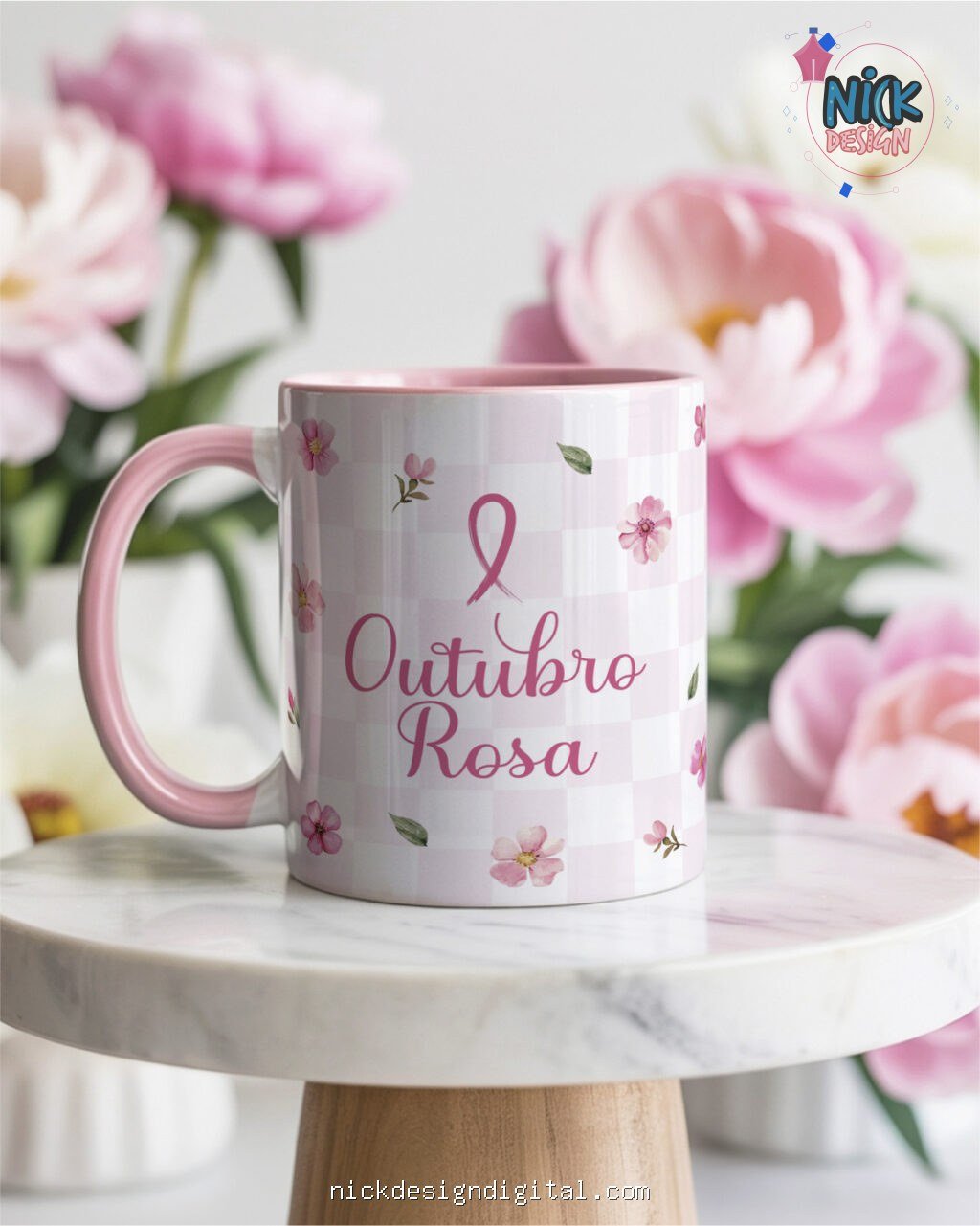 Kit Canecas Outubro Rosa V7 - Imagem 3