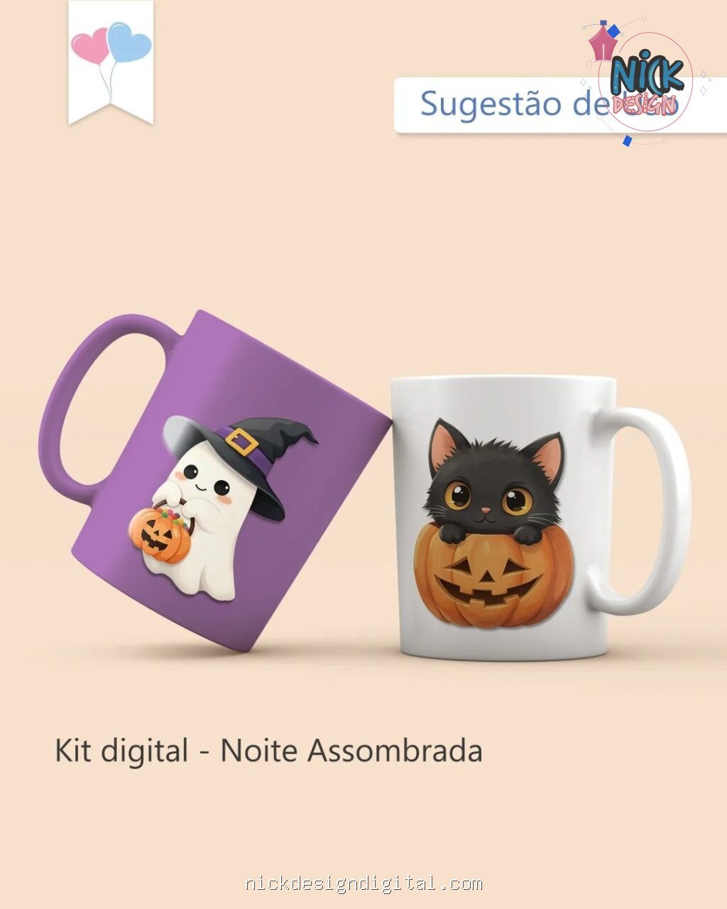 Noite Assombrada - Kit Digital - Imagem 2