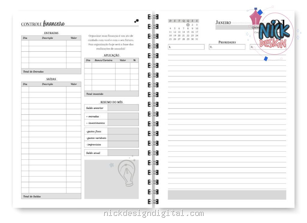Agenda Spring 2026 (Trilha de Papel) - Imagem 33