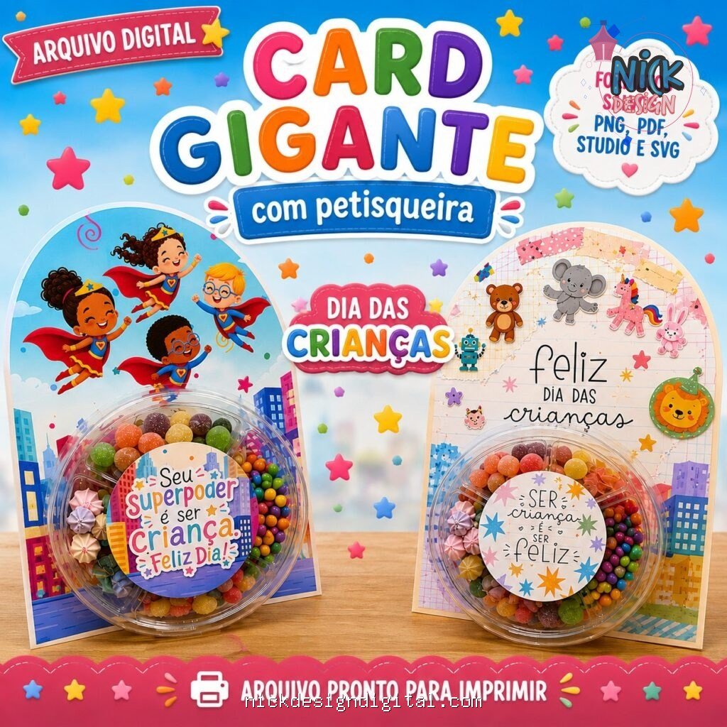 Card Gigante - Dia das Crianças (Ilustracin) - Imagem 1