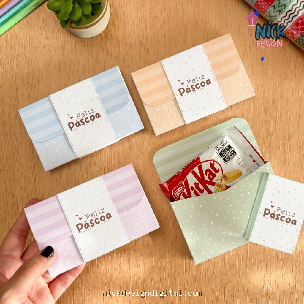 Caixas Porta Chocolate - Páscoa (Tudo pra Papelaria) - Imagem 2