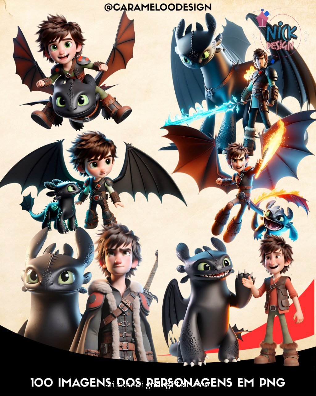 Como Treinar o seu Dragão - Kit Digital - Imagem 3