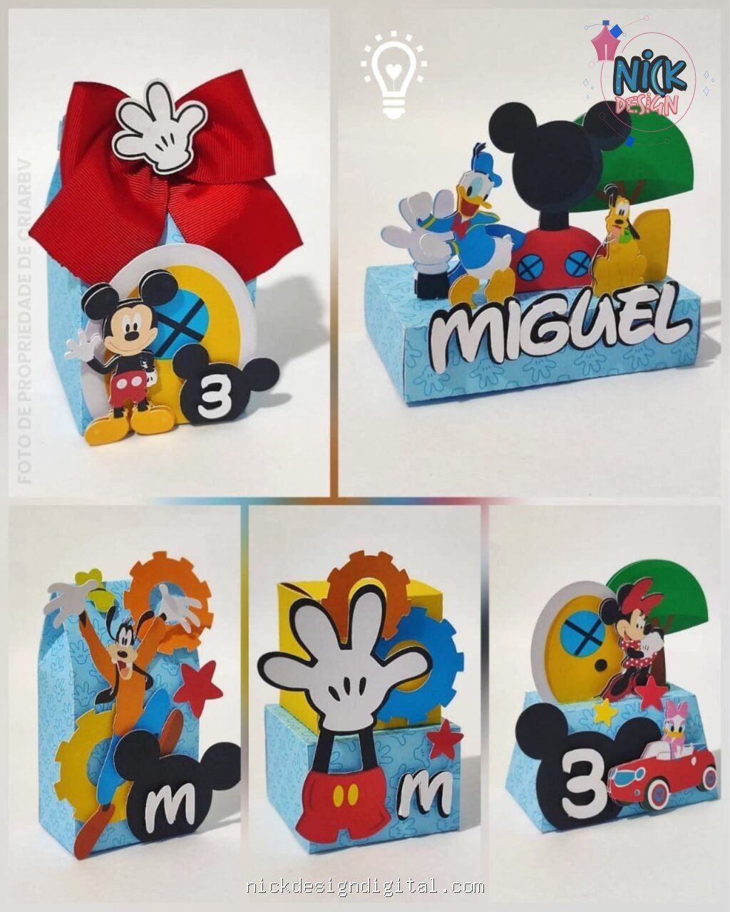 Casa do Mickey - Kit Festa Pronta - Imagem 1