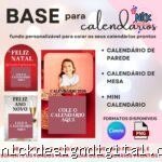 Molde Base para Calendários