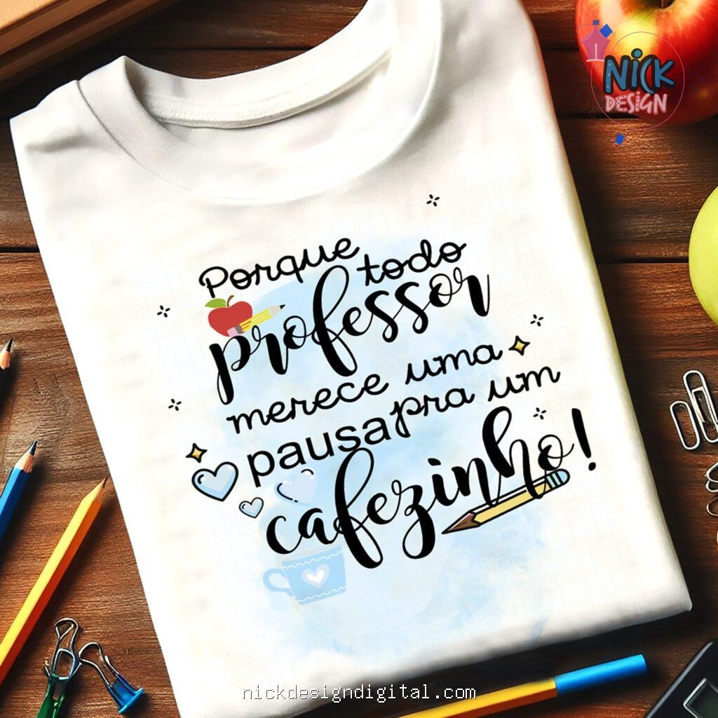 Artes Camiseta Dia dos Professores 2025 - Imagem 8