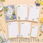 Coleção Cápsula – Limão Siciliano Agendas Caderno Bloquinho