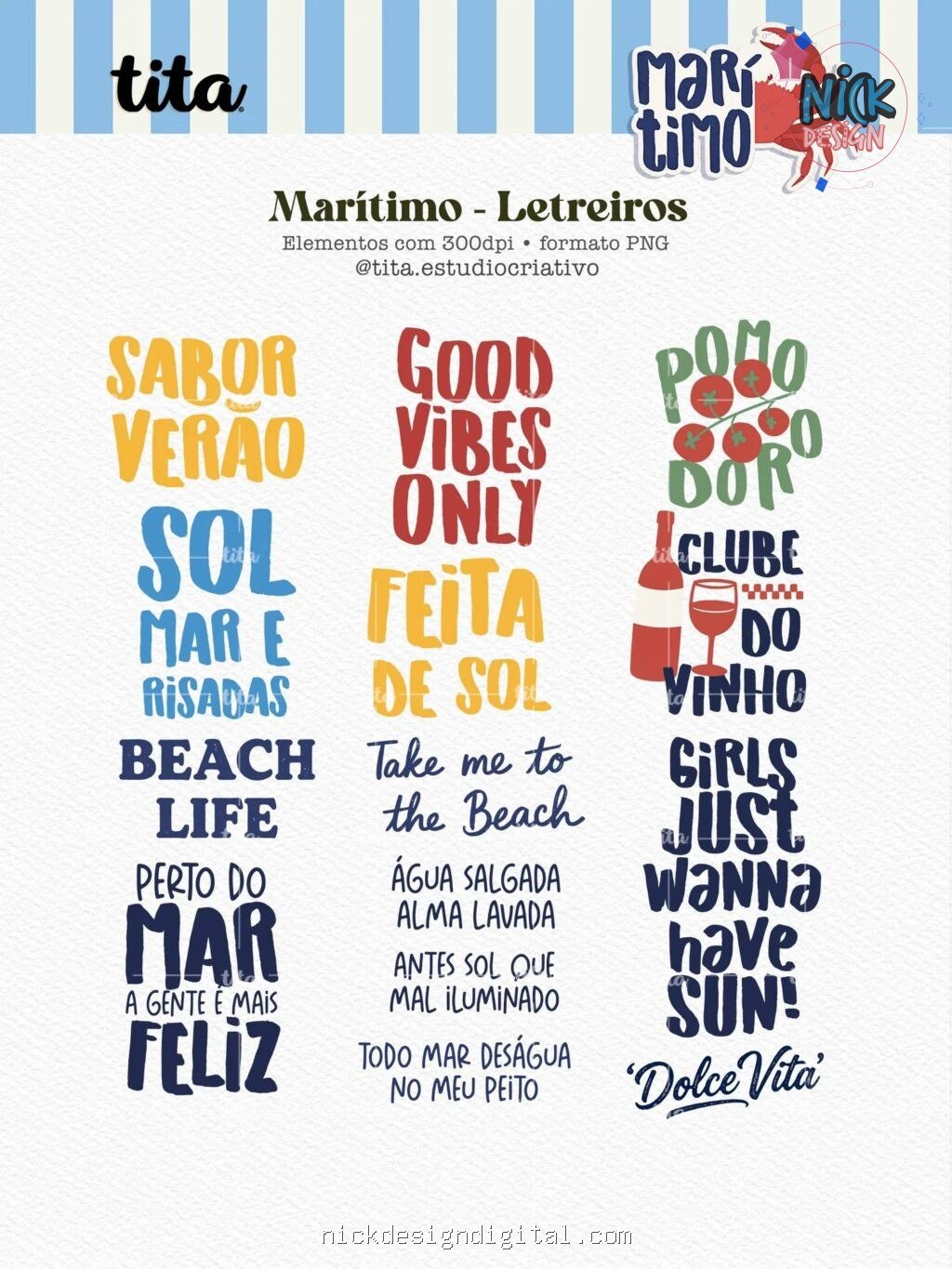 Maritimo - Combo Ilustrações (Tita) - Imagem 2