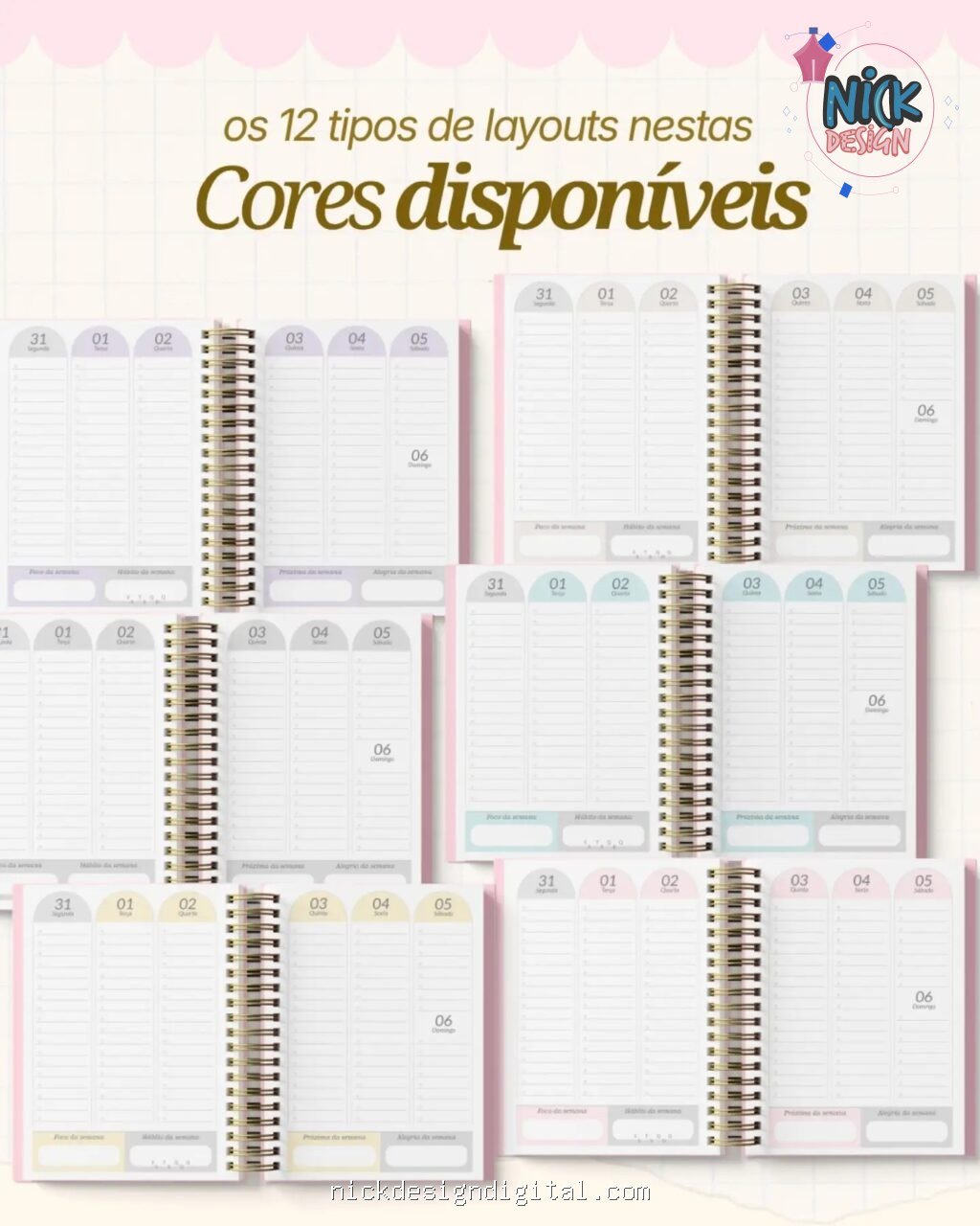 Kit Miolos Planners 2027 - Imagem 4