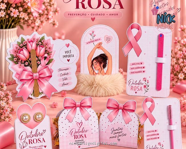 Kit Outubro Rosa - Imagem 1