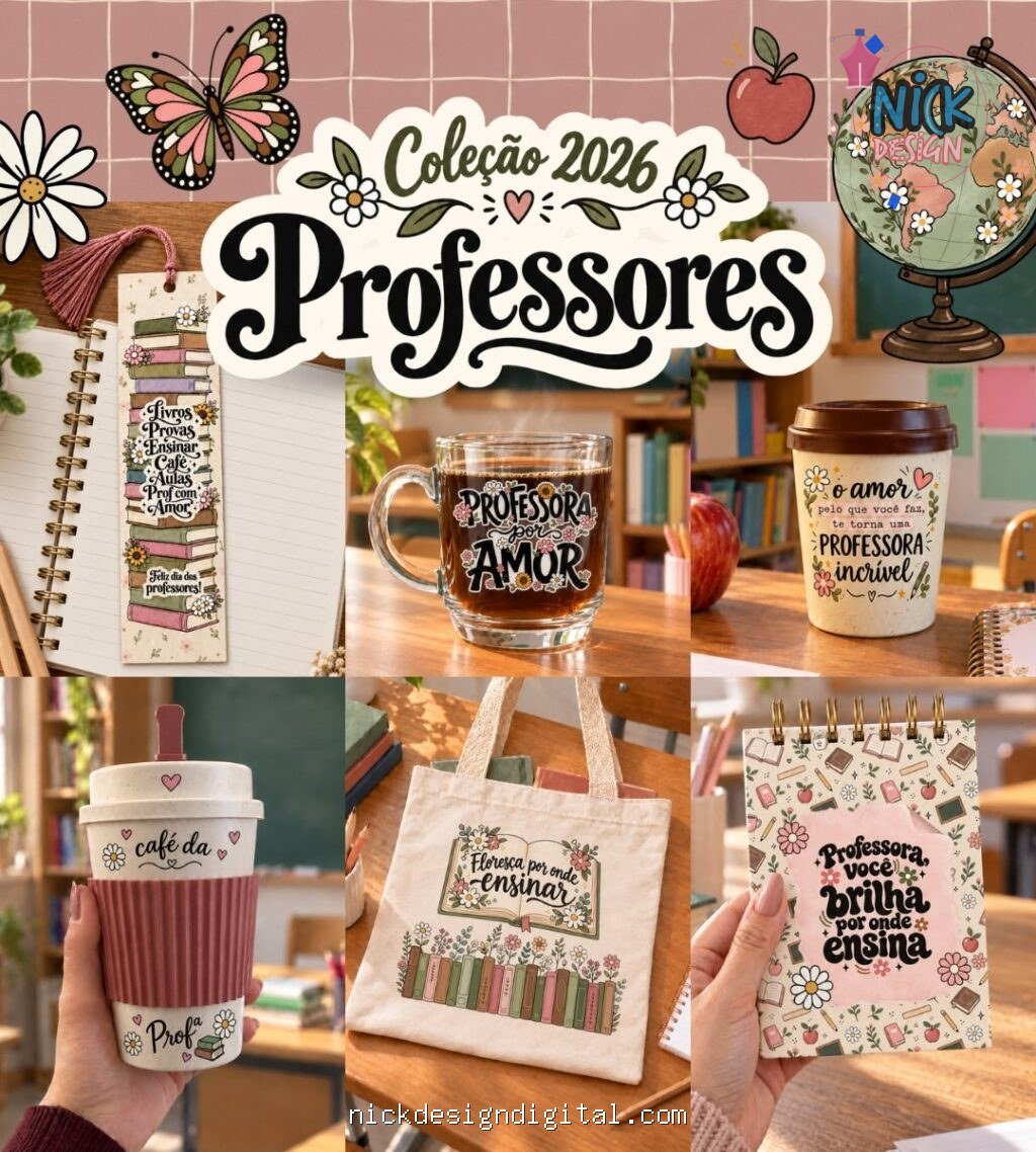 Coleção de Professores 2026 (Ana Flor) - Imagem 1