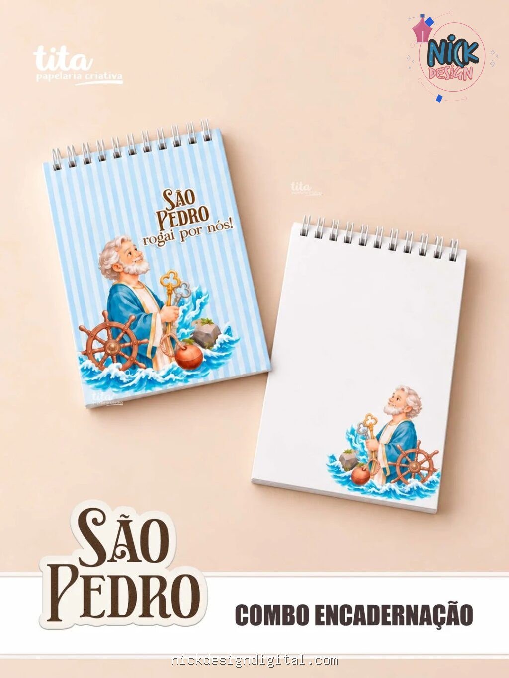 Santos - São Pedro - Encadernação (Tita) - Imagem 4