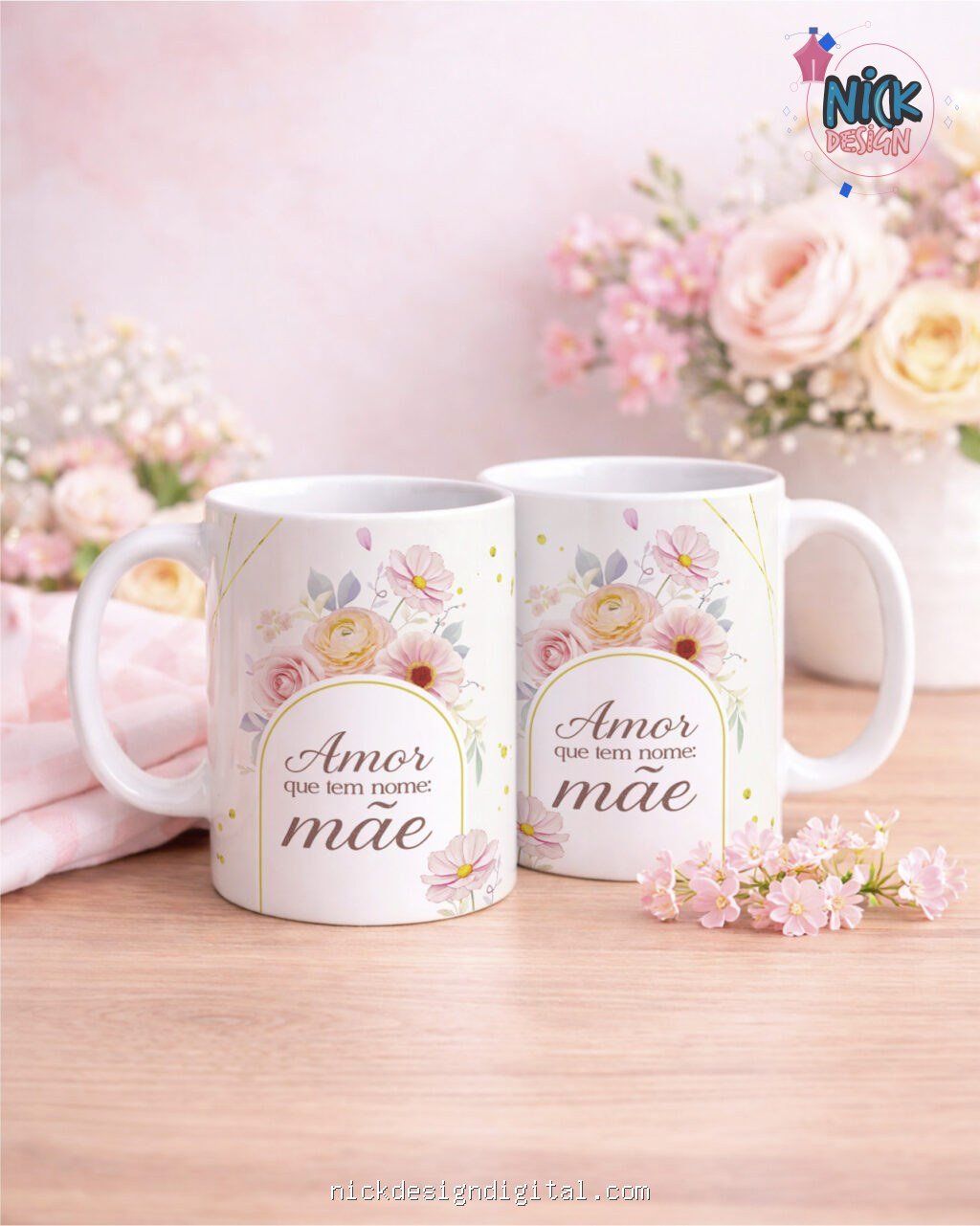Dia das Mães V7 SEM FOTO - Artes Canecas - Imagem 5