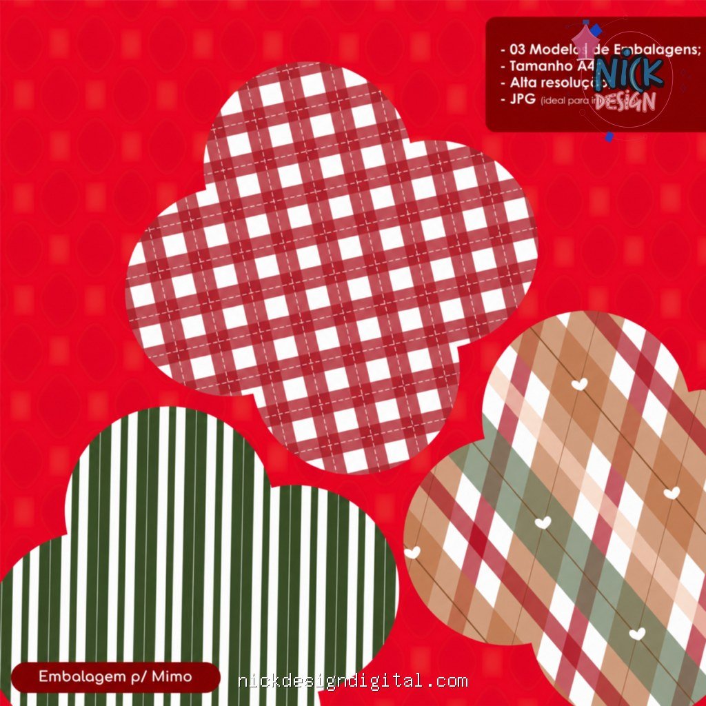 Embalagem para Mimos de Natal - Imagem 2