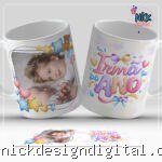 Coleção Tem Bebê Chegando - Artes para Caneca C/S Foto