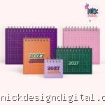 Coleção Crafter 2027 - Calendário (Nilmara)