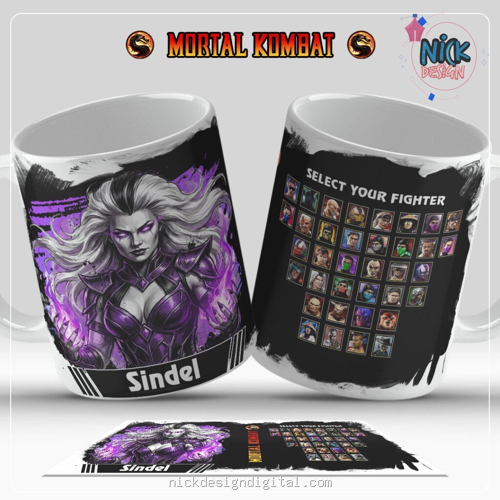 Mortal Kombat - Artes Canecas - Imagem 17