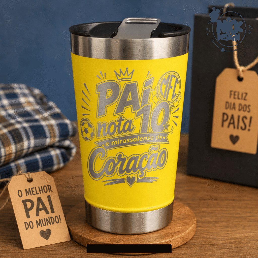 COMBO Pai nota 10 - Artes para Copo Stanley - Imagem 1