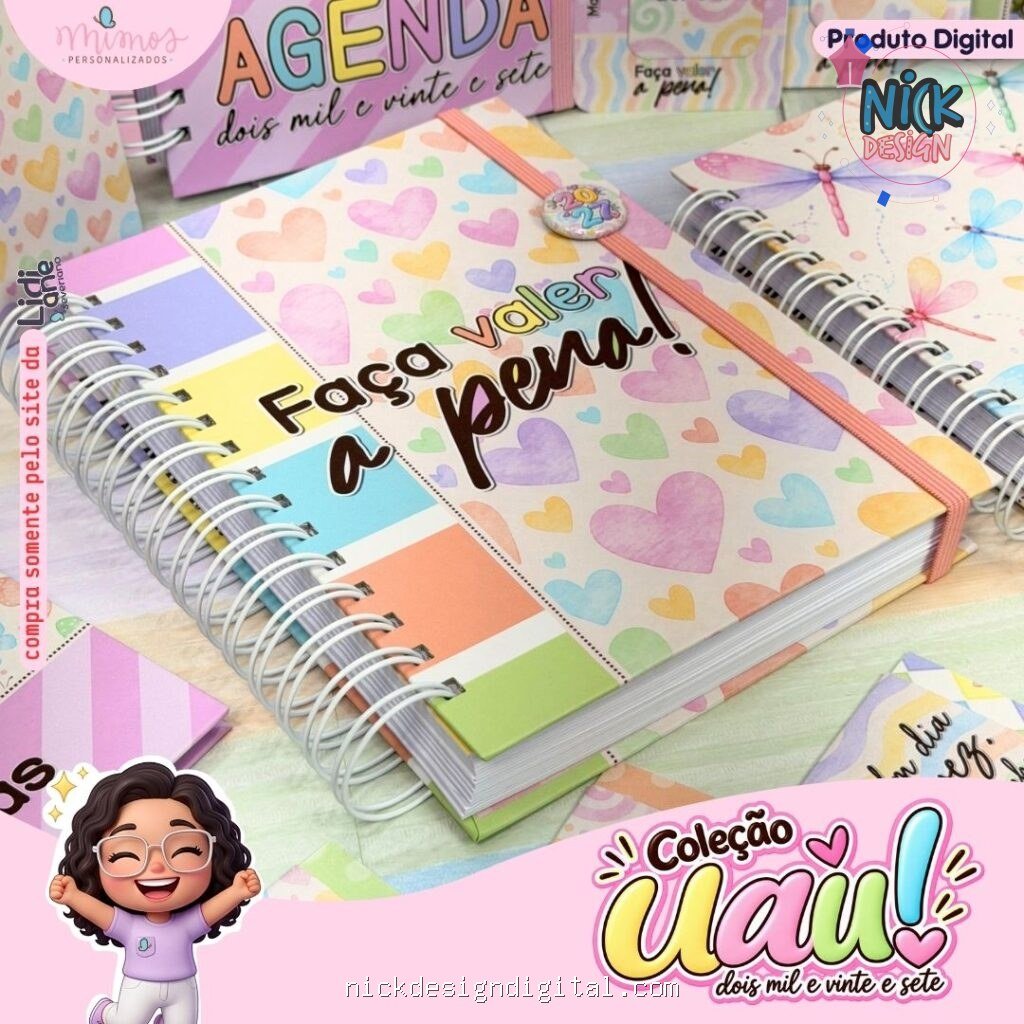 Coleção UAU 2027 - COMBO COMPLETO (Mimos Personalizados) - Imagem 7