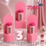 Molde Caixa Porta M&M