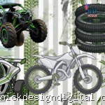 Bicicross Motocross - Kit Digital