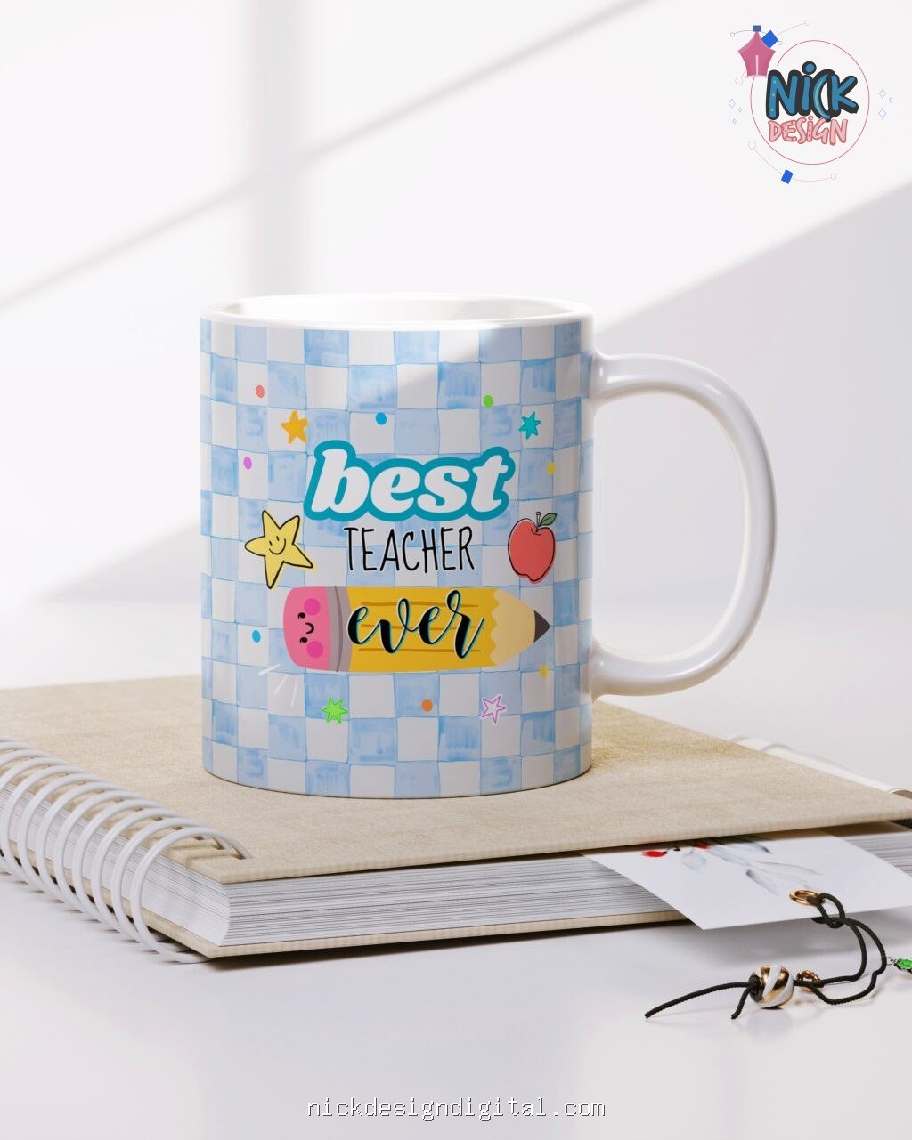 Best Teacher Ever - Arte Avulsa Caneca - Imagem 1