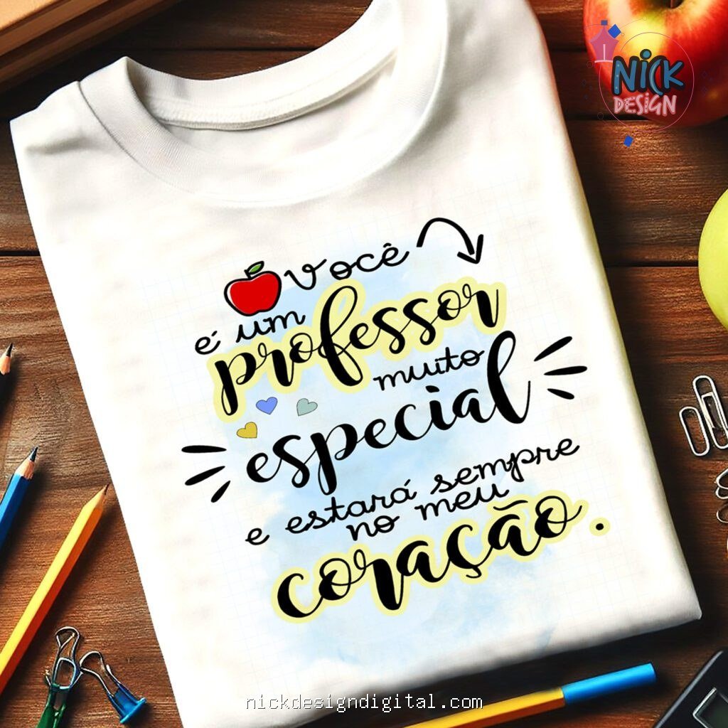 Artes Camiseta Dia dos Professores 2025 - Imagem 10