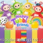 Happy Tubbies Friends - Kit Digital