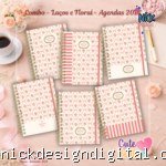 Combo Agendas 2027 – Laços e Flores